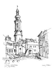 Weimar Schloss von NW 2002